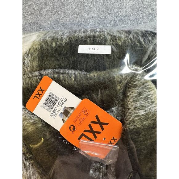 NWT Steve Madden Flannel Womens Extra XXL Brown Black Plaid Soft Ladies - Picture 10 of 10